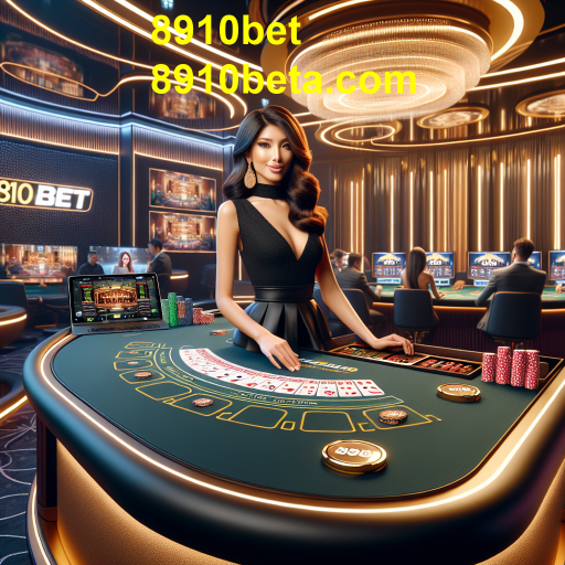 A Experiência Imersiva dos Jogos Ao Vivo no 8910bet